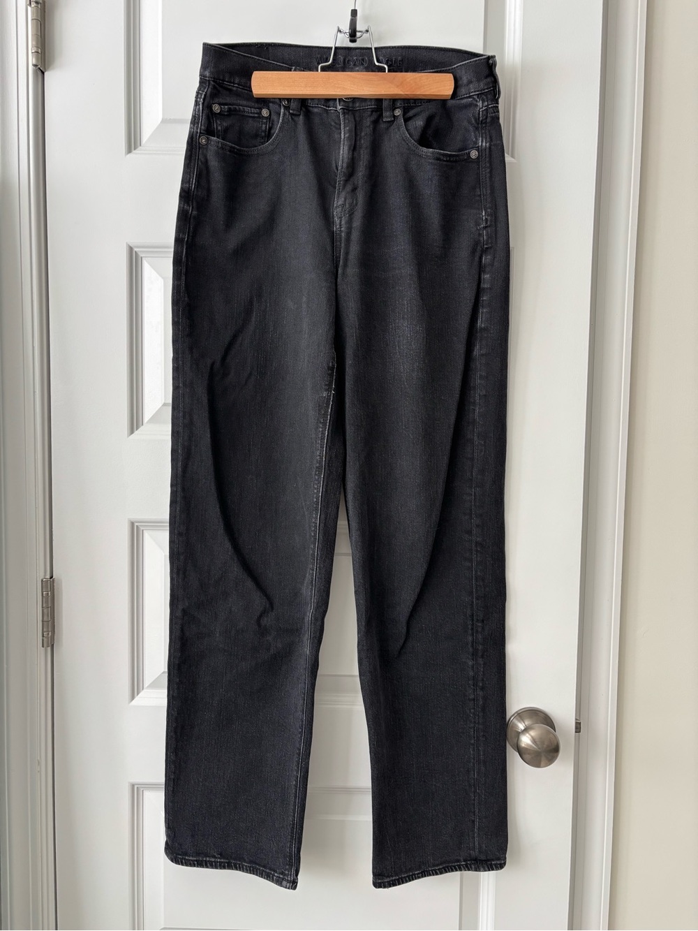 American Eagle Baggy Straight Jeans 4 Long